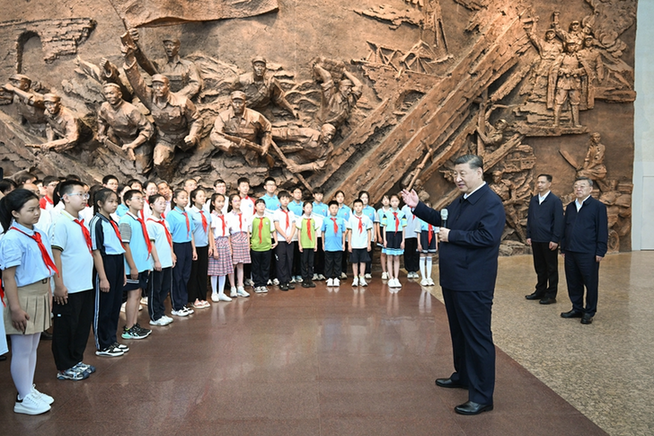 习近平总书记弘扬伟大抗战精神的故事